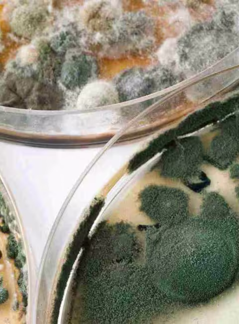 mold in petri dish