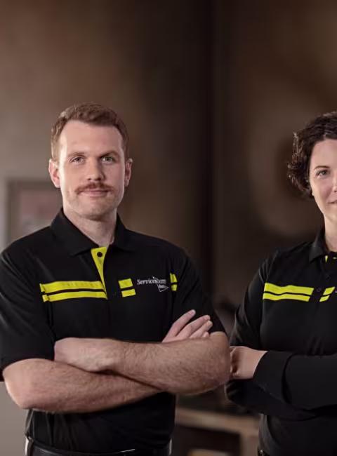 two restoration specialists 