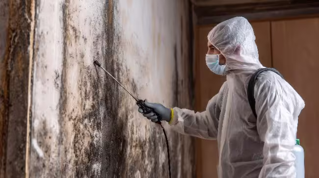 What is included in a commercial mold inspection