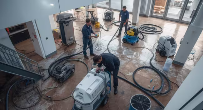 commercial water restoration