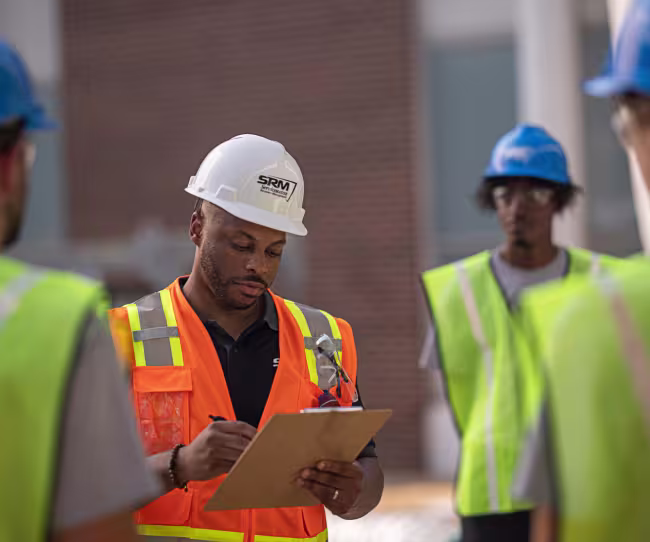 servicemaster restore technician planning a job