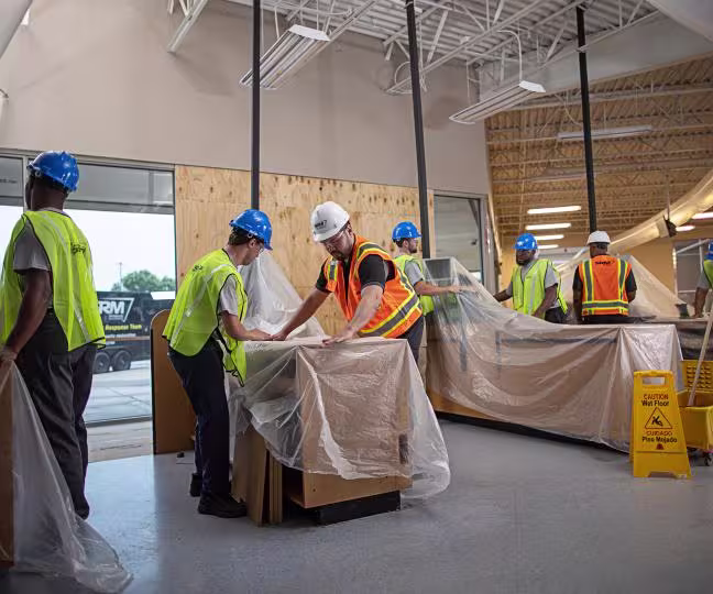 ServiceMaster professionals protecting property