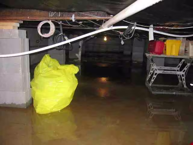 Wet Crawl Space