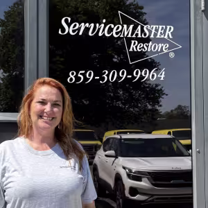 Christina Sheakley, Sales, Marketing & Business Development Manager with ServiceMaster Fire and Water Restoration Services in Lexington, Kentucky