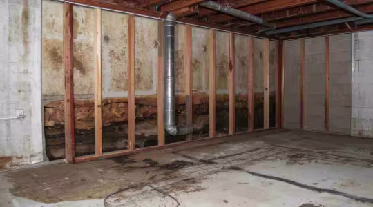 flooded basement