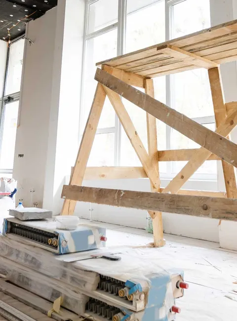 Building under construction
