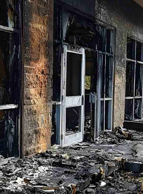 commercial fire