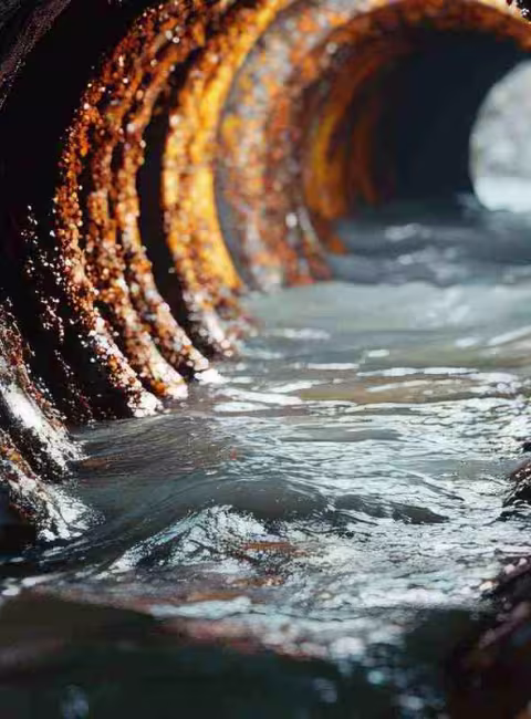 aging sewer line
