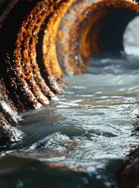 aging sewer line