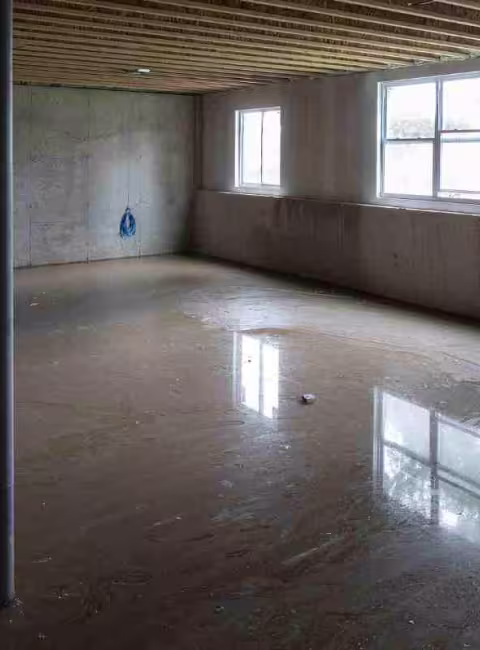flooded basement