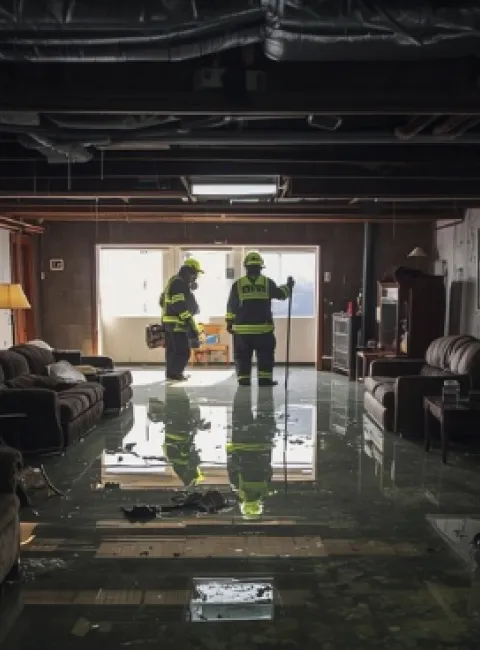 burst pipes and water damage in bergen county