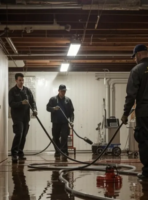 Flooded Basement Service