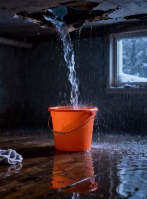 Attic insulation stop ice damming