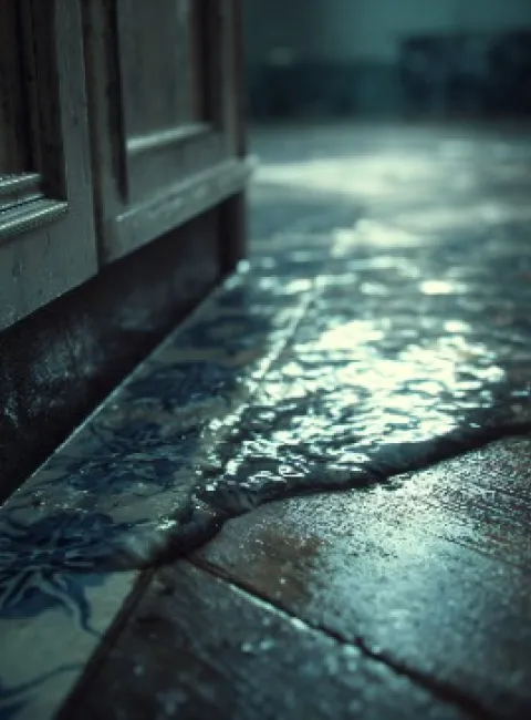 Flash flood risks in bathroom