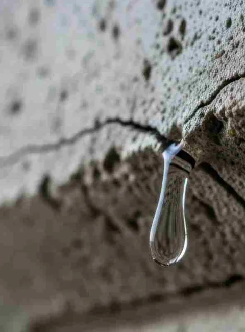 leaking slab