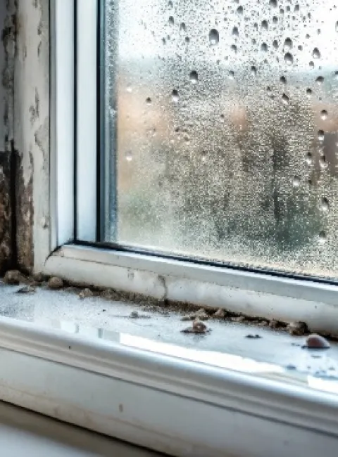 How to stop mold growth after snow melt