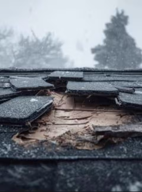 Windstorm Eugene roof damage