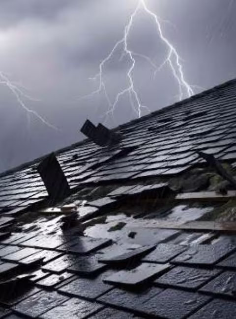 March windstorm roof damage