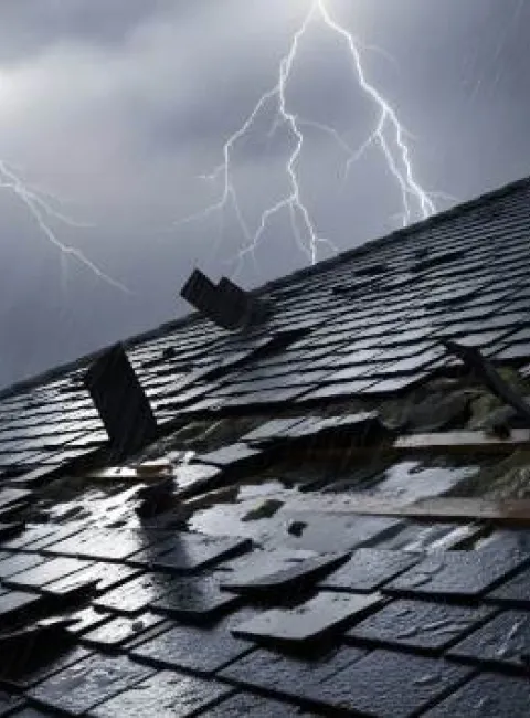 March windstorm roof damage