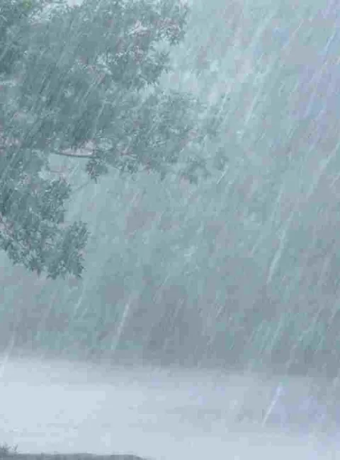 heavy rain storm