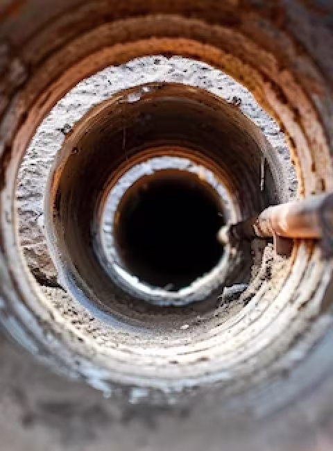 Backup of sewer line due to heavy rain