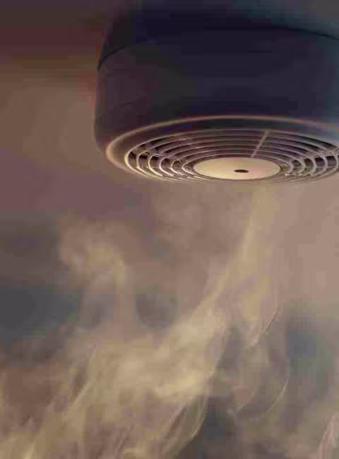 smoke in commercial building