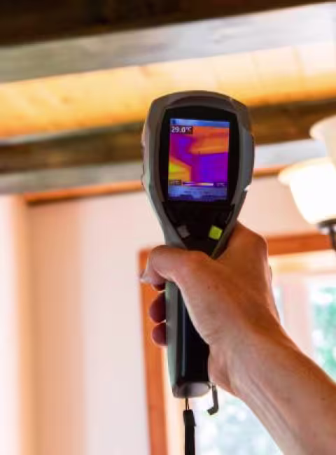 February humidity swings causing Attic mold in Cimarron Trails homes