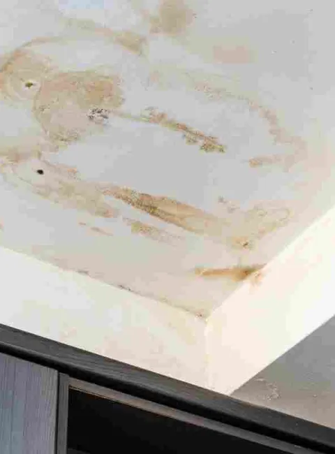 hidden water damage in ceiling
