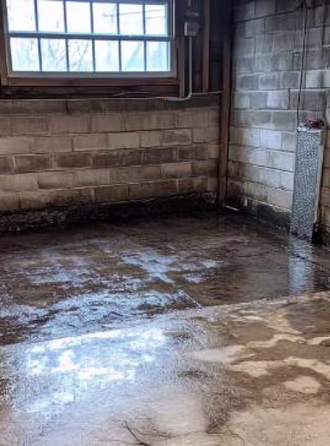 Winter flooding in Taft homes