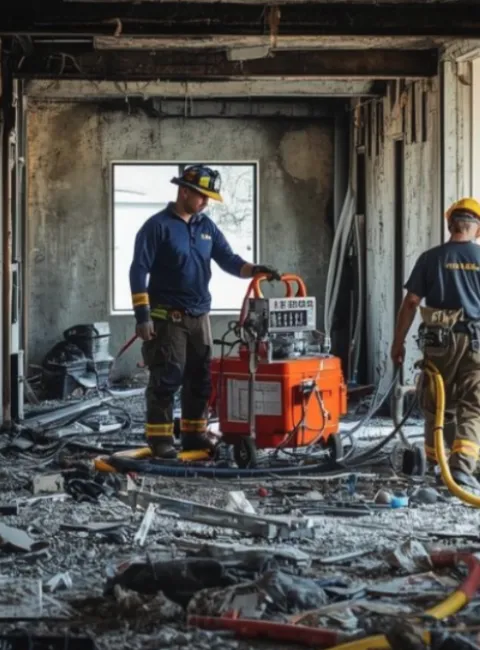 fire and smoke damage