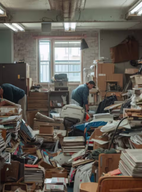 hoarding cleanup service
