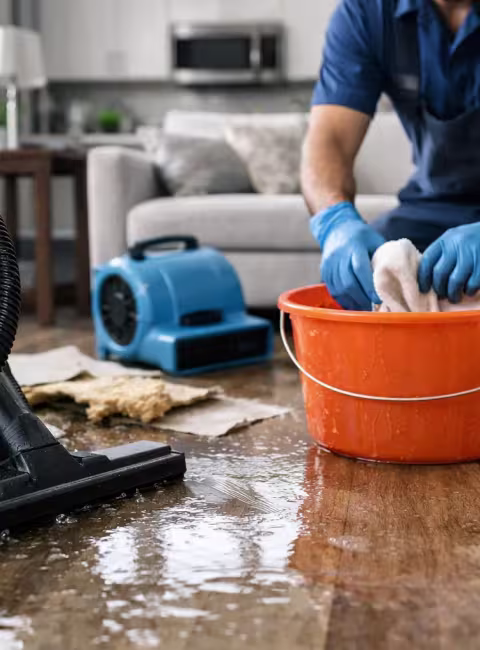 apartment water damage cleanup fast