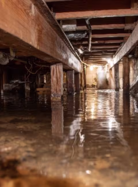 Finished basements flooding in early spring