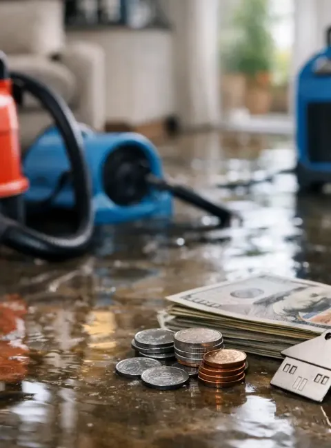 how much does emergency water removal cost