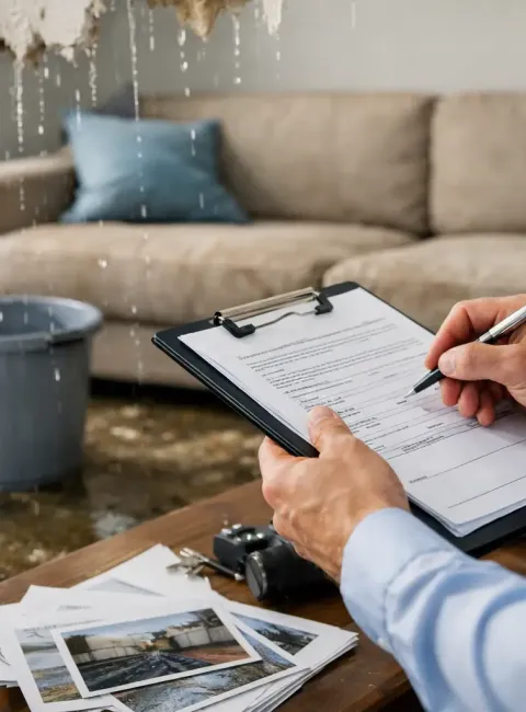 insurance documentation for water damage