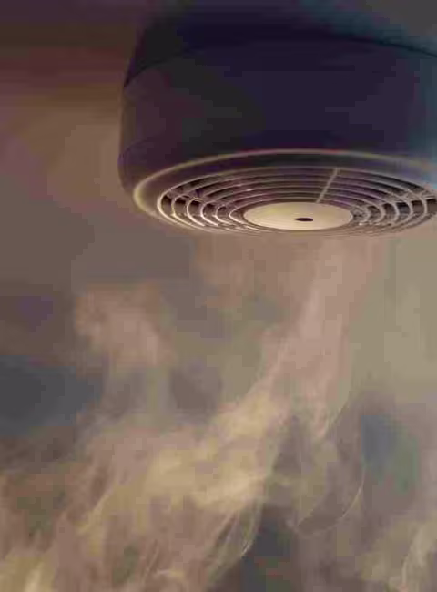smoke alarm going off
