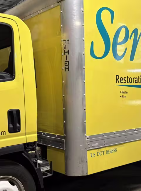 ServiceMaster Restore Truck