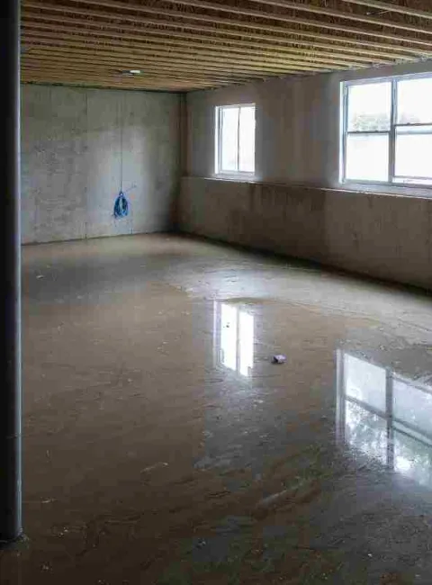 flooded basement