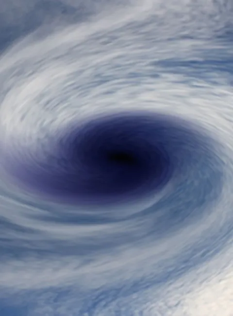 hurricane eye of the storm
