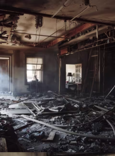 Smoke damage