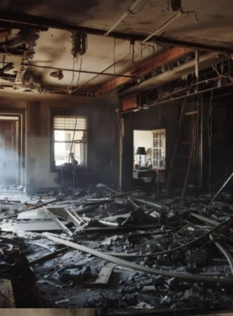 Smoke damage