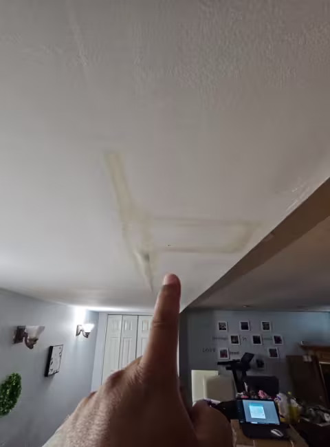 upstairs-shower-leaking-through-ceiling