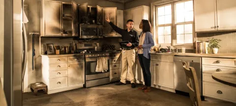 Highland Park Fire Damage Restoration-ServiceMaster Restoration By Simons