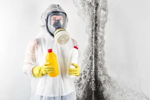 Tech in full Protective Gear