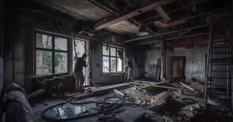 fire damage restoration