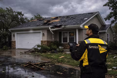 Storm damage