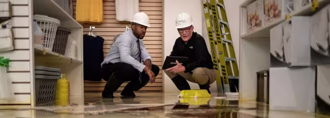 Commercial storm damage restoration services - servicemaster restoration by simons - north shore - chicago