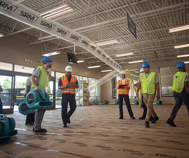 commercial restoration technicians