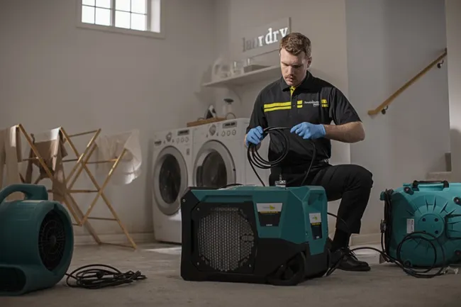 WATER DAMAGE RESTORATION SERVICES-SERVICEMASTER RESTORATION BY SIMONS-LAKE COUNTY-ILLINOIS