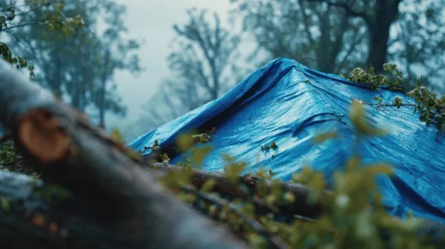 What if a tree falls on your property after a storm